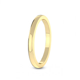10kt Yellow Gold Lia Classic Wedding Band left