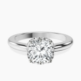 Platinum Malissa Solitaire Lab Diamond Ring front image