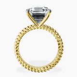10kt Yellow Gold Sansa Solitaire Lab Diamond Ring side right image one