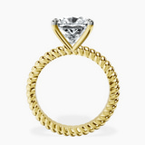 10kt Yellow Gold Sansa Solitaire Lab Diamond Ring side right image one