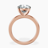 10kt Rose Gold Quinn Solitaire Lab Diamond Ring side right image one