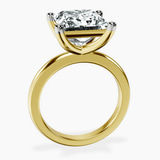 10kt Yellow Gold Quinn Solitaire Lab Diamond Ring side right image one