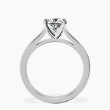 18ct White Gold Teagan Solitaire 2mm Lab Diamond Ring side right image one