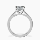 Platinum Teagan Solitaire 2mm Lab Diamond Ring side right image one