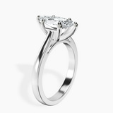 Platinum Teagan Solitaire 2mm Lab Diamond Ring standing product image one
