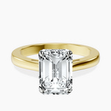 10kt Yellow Gold Teagan Solitaire 2mm Lab Diamond Ring front image