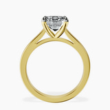 10kt Yellow Gold Teagan Solitaire 2mm Lab Diamond Ring side right image one