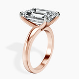 10kt Rose Gold Arielle Solitaire Lab Diamond Ring standing product image one