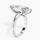 Platinum Arielle Solitaire Lab Diamond Ring standing product image one