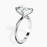 14kt White Gold Alora Six Prong Solitaire Lab Diamond Ring standing product image one