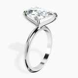 Platinum Alora Six Prong Solitaire Lab Diamond Ring standing product image one