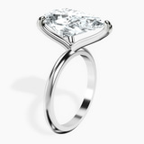 Platinum Alora Six Prong Solitaire Lab Diamond Ring standing product image one