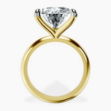 10kt Yellow Gold Alora Six Prong Solitaire Lab Diamond Ring side right image one