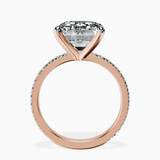 18kt Rose Gold Emily Eternity Lab Diamond Ring side right image one