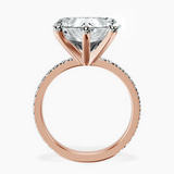 14kt Rose Gold Emily Eternity Lab Diamond Ring side right image one