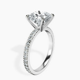Platinum Emily Eternity Lab Diamond Ring standing product image one