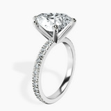 Platinum Emily Eternity Lab Diamond Ring standing product image one