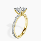 10kt Yellow Gold Emily Eternity Lab Diamond Ring standing product image one