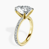 10kt Yellow Gold Emily Eternity Lab Diamond Ring standing product image one