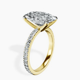 18kt Yellow Gold Emily Eternity Lab Diamond Ring standing product image one