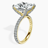 18kt Yellow Gold Kylie Eternity Lab Diamond Ring standing product image one