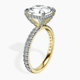 18kt Yellow Gold Kylie Eternity Lab Diamond Ring standing product image one