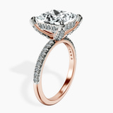 18kt Rose Gold Serena Eternity Lab Diamond Ring standing product image one