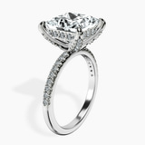 10kt White Gold Serena Eternity Lab Diamond Ring standing product image one