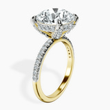 14kt Yellow Gold Serena Eternity Lab Diamond Ring standing product image one