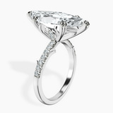 Platinum Phoebe Twigs Lab Diamond Ring standing product image one
