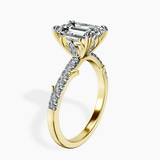 10kt Yellow Gold Phoebe Twigs Lab Diamond Ring standing product image one