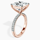 10kt Rose Gold Nomi Classic Eternity Lab Diamond Ring standing product image one