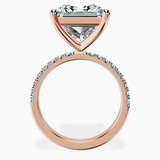 10kt Rose Gold Nomi Classic Eternity Lab Diamond Ring side right image one