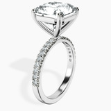 10kt White Gold Nomi Classic Eternity Lab Diamond Ring standing product image one
