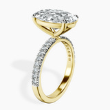 18kt Yellow Gold Nomi Classic Eternity Lab Diamond Ring standing product image one