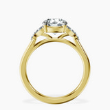 9ct Yellow Gold Beatrice Marquise Side Stone Lab Diamond Ring side right image one