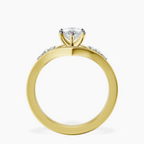 10kt Yellow Gold Celestial Splendor Lab Diamond Ring side right image one