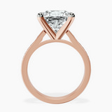 14kt Rose Gold Lucent Side Channel Set Lab Diamond Ring side right image one