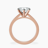 10kt Rose Gold Lucent Side Channel Set Lab Diamond Ring side right image one