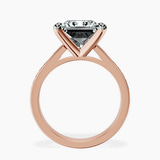 10kt Rose Gold Lucent Side Channel Set Lab Diamond Ring side right image one