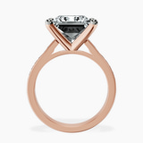 10kt Rose Gold Lucent Side Channel Set Lab Diamond Ring side right image one