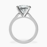 10kt White Gold Lucent Side Channel Set Lab Diamond Ring side right image one