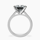 Platinum Lucent Side Channel Set Lab Diamond Ring side right image one