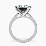 10kt White Gold Lucent Side Channel Set Lab Diamond Ring side right image one