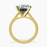 10kt Yellow Gold Lucent Side Channel Set Lab Diamond Ring side right image one