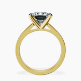 14kt Yellow Gold Lucent Side Channel Set Lab Diamond Ring side right image one
