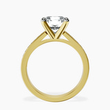 14kt Yellow Gold Lucent Side Channel Set Lab Diamond Ring side right image one