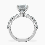 Platinum Elinor Side Round Lab Diamond Ring side right image one