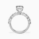 9ct White Gold Elinor Side Round Lab Diamond Ring side right image one