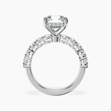 14ct White Gold Elinor Side Round Lab Diamond Ring side right image one